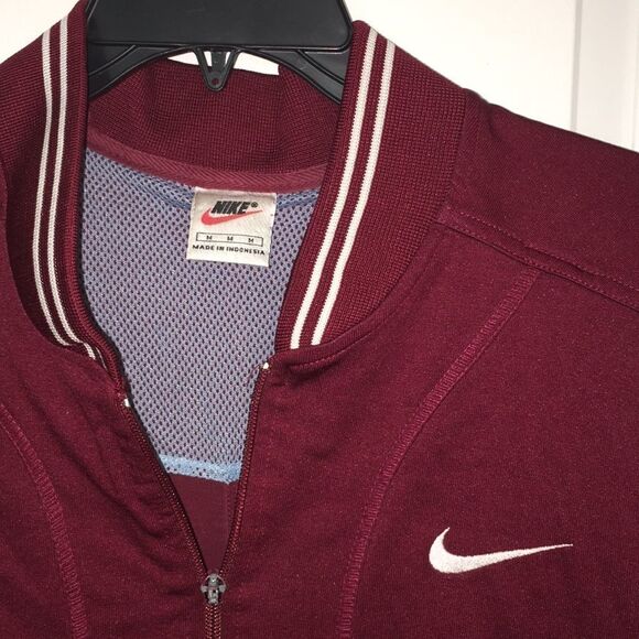 Vintage Nike red basketball warm up shooter jacket - Picture 3 of 4